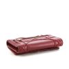 Dior Diorama wallet in red grained leather - Detail D4 thumbnail