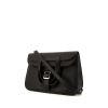 Hermès Halzan medium model shoulder bag in black togo leather - 00pp thumbnail