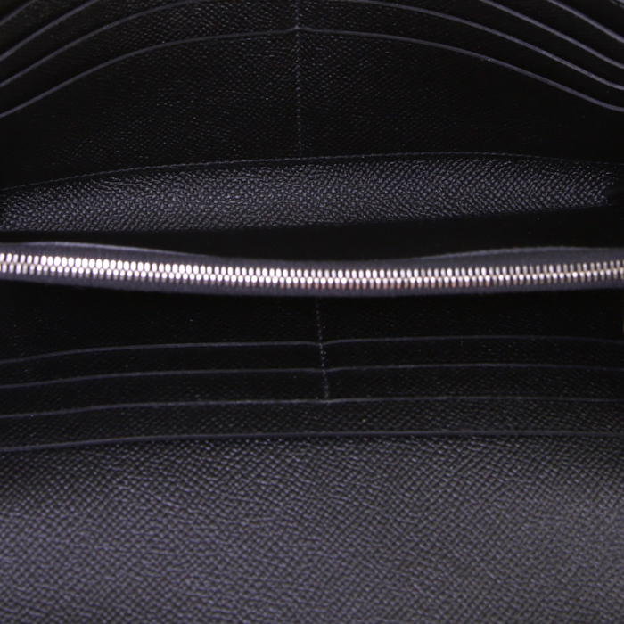 Hermès Kelly large model wallet in black epsom leather - Detail D2