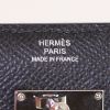 Portefeuille Hermès Kelly wallet petit modèle en cuir epsom noir - Detail D3 thumbnail