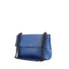 Bottega Veneta Olimpia shoulder bag in blue crocodile - 00pp thumbnail