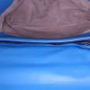 Bottega Veneta Olimpia shoulder bag in blue crocodile - Detail D3 thumbnail