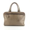Bottega Veneta Roma handbag in taupe crocodile - 360 thumbnail