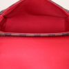 Louis Vuitton Croisette shoulder bag in ebene damier canvas and brown leather - Detail D3 thumbnail