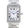 Cartier Tank Solo watch in stainless steel and stainless steel Ref:  2715 Circa  2010 - 00pp thumbnail
