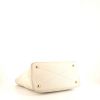 Louis Vuitton Citadines shopping bag in cream color monogram leather - Detail D4 thumbnail
