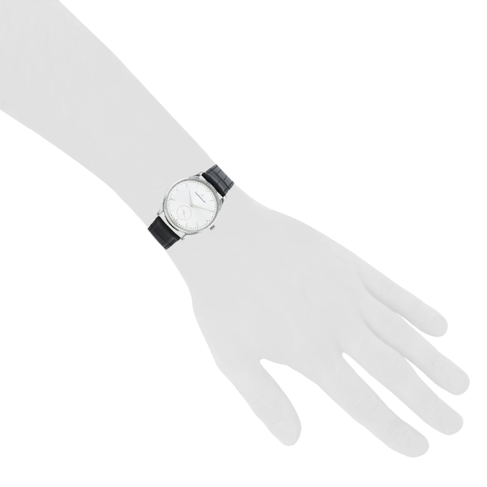 Montre Jaeger Lecoultre Master Ultra Thin en acier Ref :  174.8.90.S - Detail D1