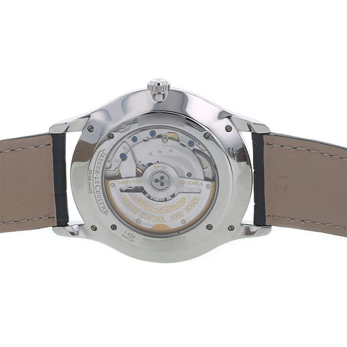 Orologio Jaeger Lecoultre Master Ultra Thin in acciaio Ref :  174.8.90.S - Detail D2