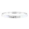 Hermès Kelly bracelet in white gold and diamonds - 00pp thumbnail