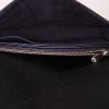 Bolsito de mano Dior Lady Dior Wallet on Chain en satén negro - Detail D2 thumbnail