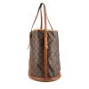 Louis Vuitton Bucket large model shopping bag in brown monogram canvas and natural leather - 00pp thumbnail