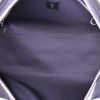 Sac de voyage Louis Vuitton Keepall 50 cm en cuir épi noir et cuir lisse blanc - Detail D3 thumbnail