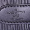 Sac de voyage Louis Vuitton Keepall 50 cm en cuir épi noir et cuir lisse blanc - Detail D4 thumbnail