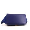Bolso de mano Celine en cuero granulado azul y ante azul - Detail D5 thumbnail