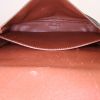 Louis Vuitton Cartouchiére shoulder bag in brown monogram canvas and natural leather - Detail D2 thumbnail