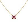 Tiffany & Co Victoria necklace in yellow gold and ruby - 00pp thumbnail