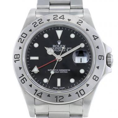 Montre Rolex Explorer II en acier Ref :  16570 Vers  1994