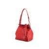 Louis Vuitton petit Noé shopping bag in red epi leather - 00pp thumbnail