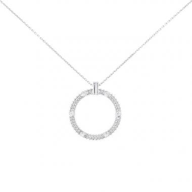 Mauboussin Le Premier Jour necklace in white gold and diamonds