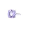 Mauboussin Gueule d'Amour ring in white gold,  diamonds and amethyst - 00pp thumbnail