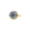 Dinh Van 1970's ring in yellow gold and haematite - 00pp thumbnail