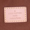 Borsa da viaggio Louis Vuitton Eole in tela monogram marrone e pelle naturale - Detail D4 thumbnail