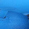 Hermes Kelly 25 cm handbag in blue Mysore leather - Detail D5 thumbnail