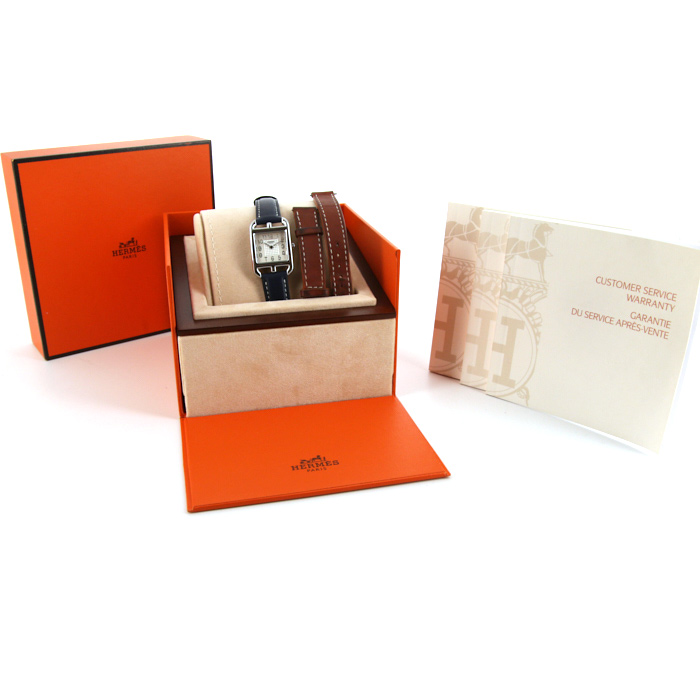 Hermes Cape Cod watch in stainless steel Ref:  CC1.210 Circa  2016