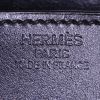 Hermes Birkin 35 cm handbag in black box leather - Detail D3 thumbnail