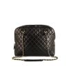 Bolso Chanel en cuero acolchado negro - 360 thumbnail