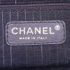 Chanel Portobello handbag in black quilted leather and bicolor tweed - Detail D4 thumbnail