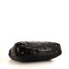 Chanel Portobello handbag in black quilted leather and bicolor tweed - Detail D5 thumbnail