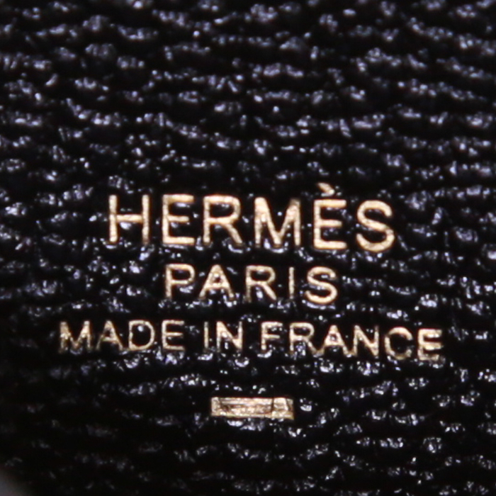 Sac Hermès Kelly Twilly bag charm en lézard noir et soie multicolore - Detail D2