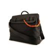 Bolso bandolera Louis Vuitton Steamer Bag en cuero monogram huella negro - 00pp thumbnail