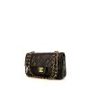 Chanel Timeless handbag in black smooth leather - 00pp thumbnail