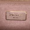 Prada Canapa shopping bag in beige and black tweed - Detail D4 thumbnail