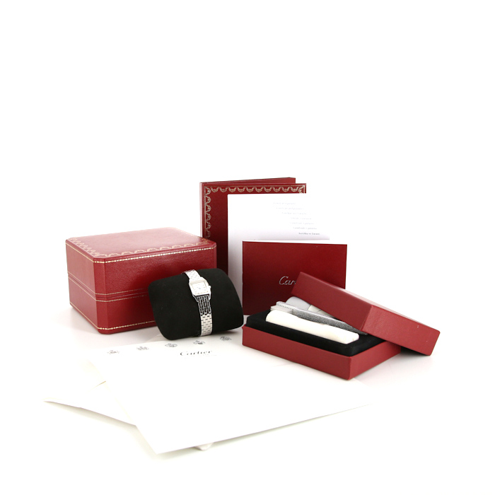 Orologio Cartier Santos-Demoiselle in acciaio Ref :  2698 Circa  2013