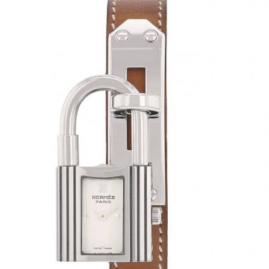 Montre Hermes Kelly-Cadenas en acier Ref :  KE1.210 Vers  2010