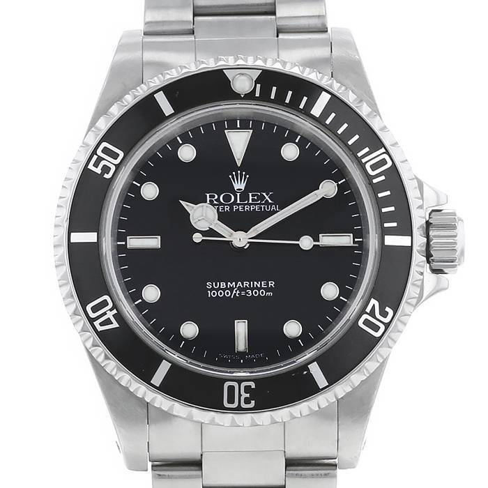 Reloj Rolex Submariner de acero Ref :  14060 Circa  2000 - 00pp