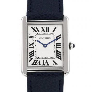 Cartier Tank Solo watch in stainless steel Ref:  3169 Circa  2010