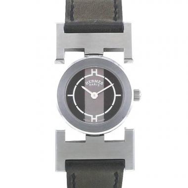 Hermès Paprika watch in stainless steel Ref:  PA1.210 Circa  2000