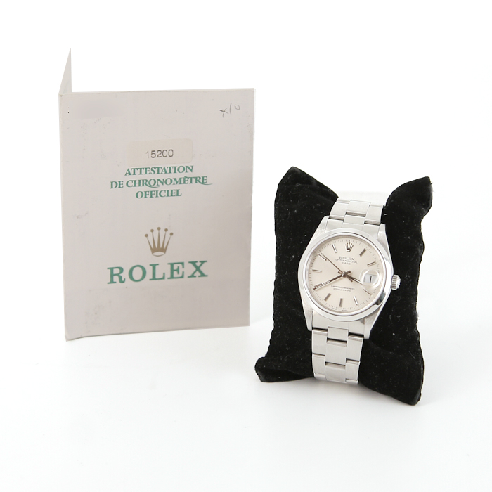 Orologio Rolex Oyster Perpetual Date in acciaio Ref :  15200 Circa  1998 - Detail D2