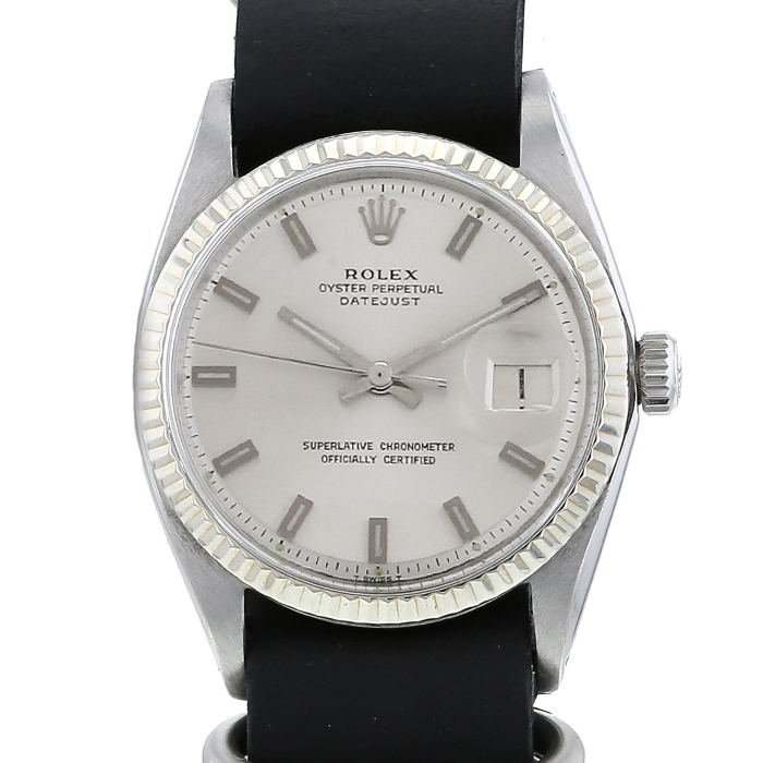 Reloj Rolex Datejust de acero Ref :  1601 Circa  1968 - Detail D1