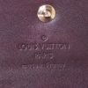 Portafogli Louis Vuitton Sarah in pelle verniciata monogram color prugna - Detail D3 thumbnail