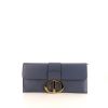 Dior 30 Montaigne pouch in blue leather - 360 thumbnail