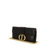 Pochette Dior Montaigne in pelle nera - 00pp thumbnail