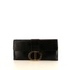 Dior Montaigne pouch in black leather - 360 thumbnail