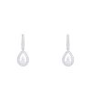 Fred Lovelight small model pendants earrings in white gold and diamonds - 00pp thumbnail