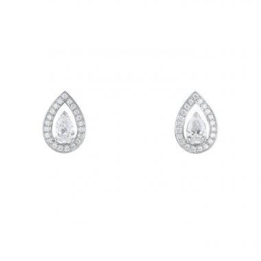 Fred Lovelight small earrings in white gold and diamonds