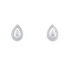 Fred Lovelight small earrings in white gold and diamonds - 00pp thumbnail